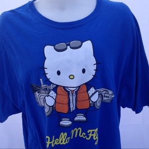 Hello McFly Back to the Future Hello Kitty Mash Up